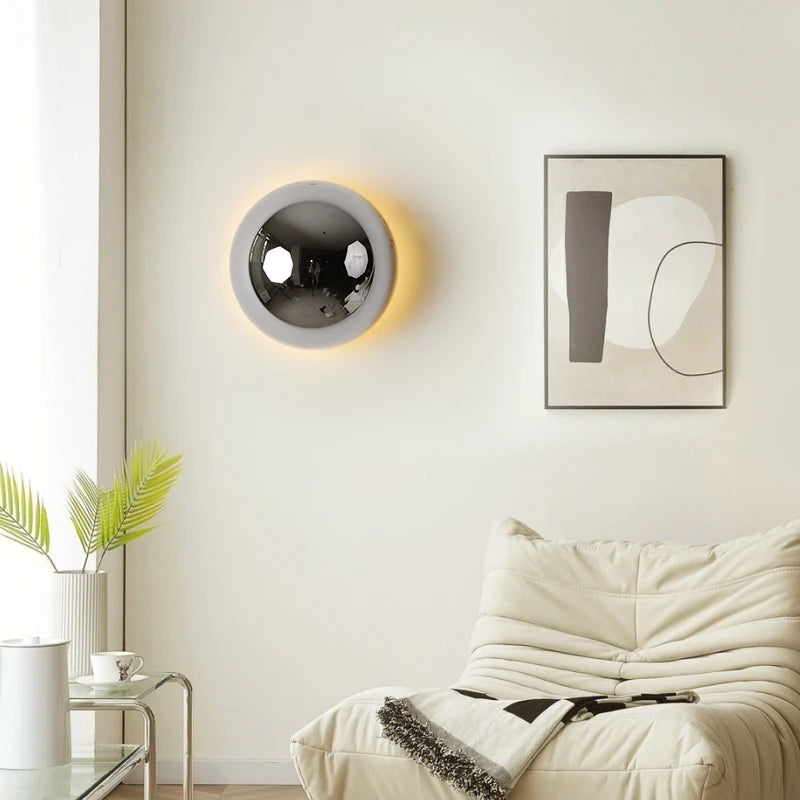 Lateralis - Bauhaus Runde Wandleuchte LED Up & Down