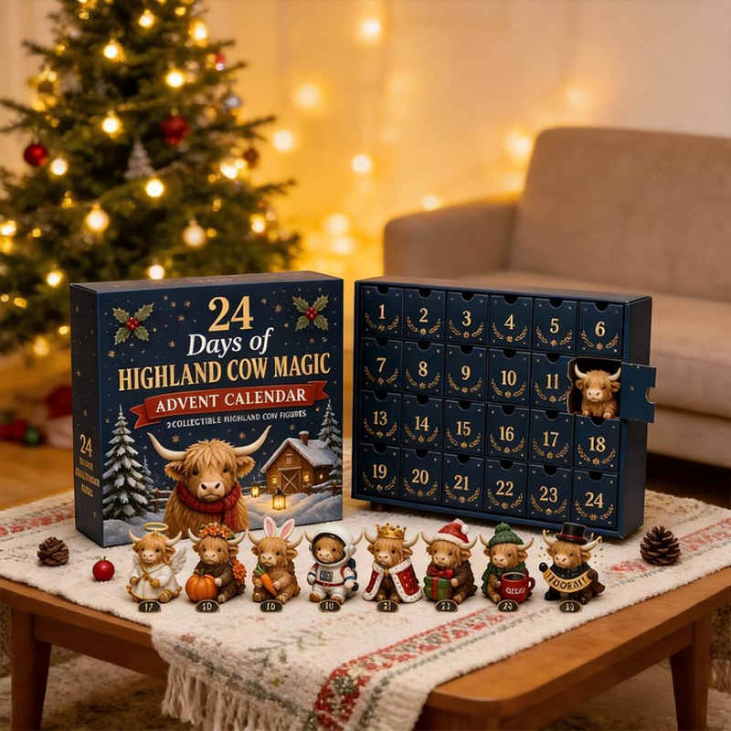 Highlora – 24-Tage-Highland-Cow-Adventskalender