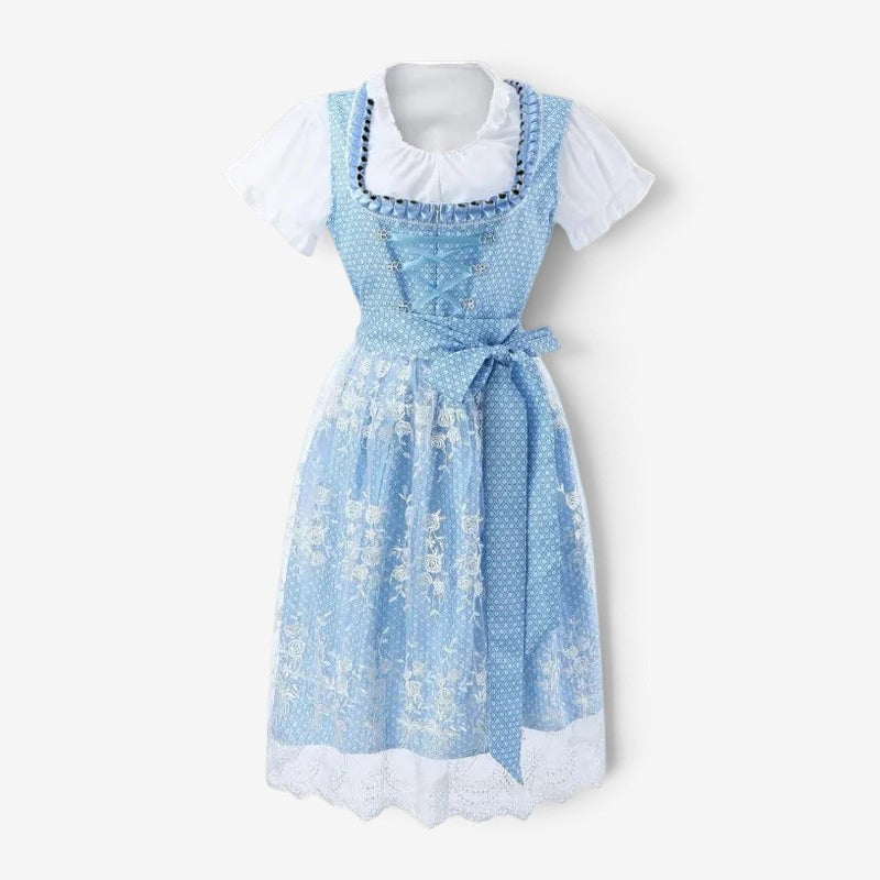 Elegantes Dirndlkleid für Damen mit Stickereien