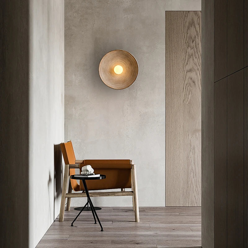 Murano - LED-Wandleuchte, spiralförmig, nach oben und unten