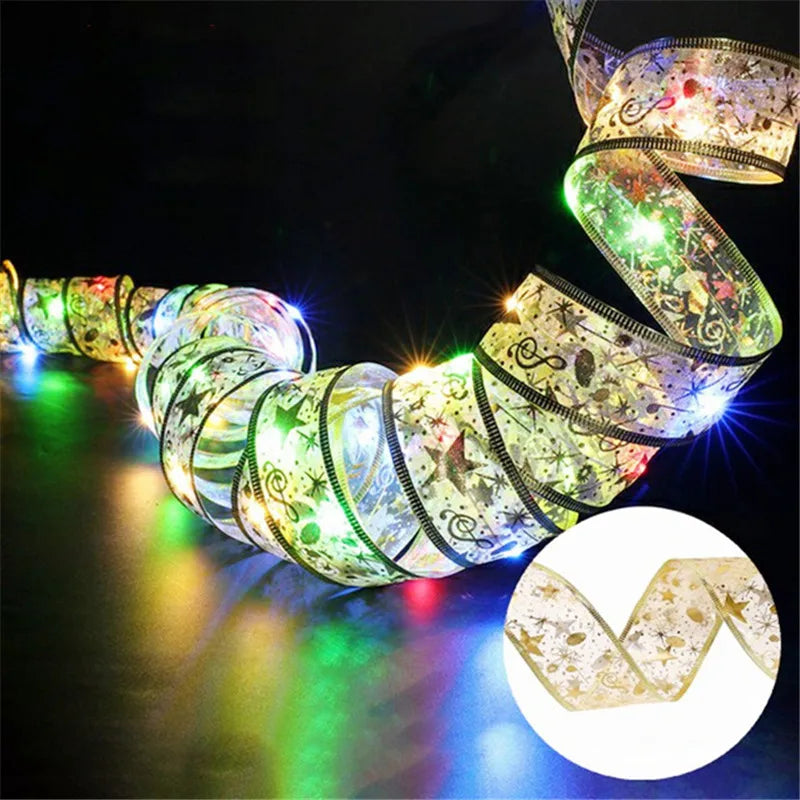 Festiva - Goldener LED-Dekorstreifen 2/5/10 m