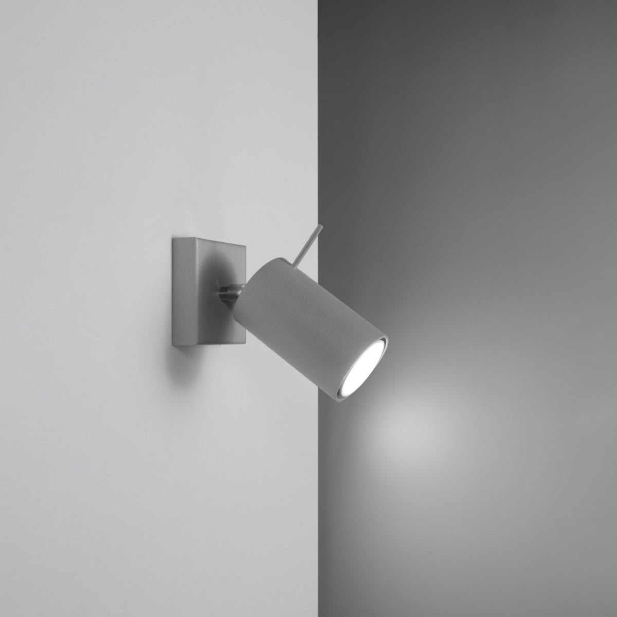 Graue - Wandleuchte mit verstellbarem Arm, GU10