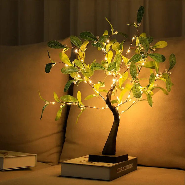 Ginkgo-Weihnachtsbaum - LED-Beleuchtung