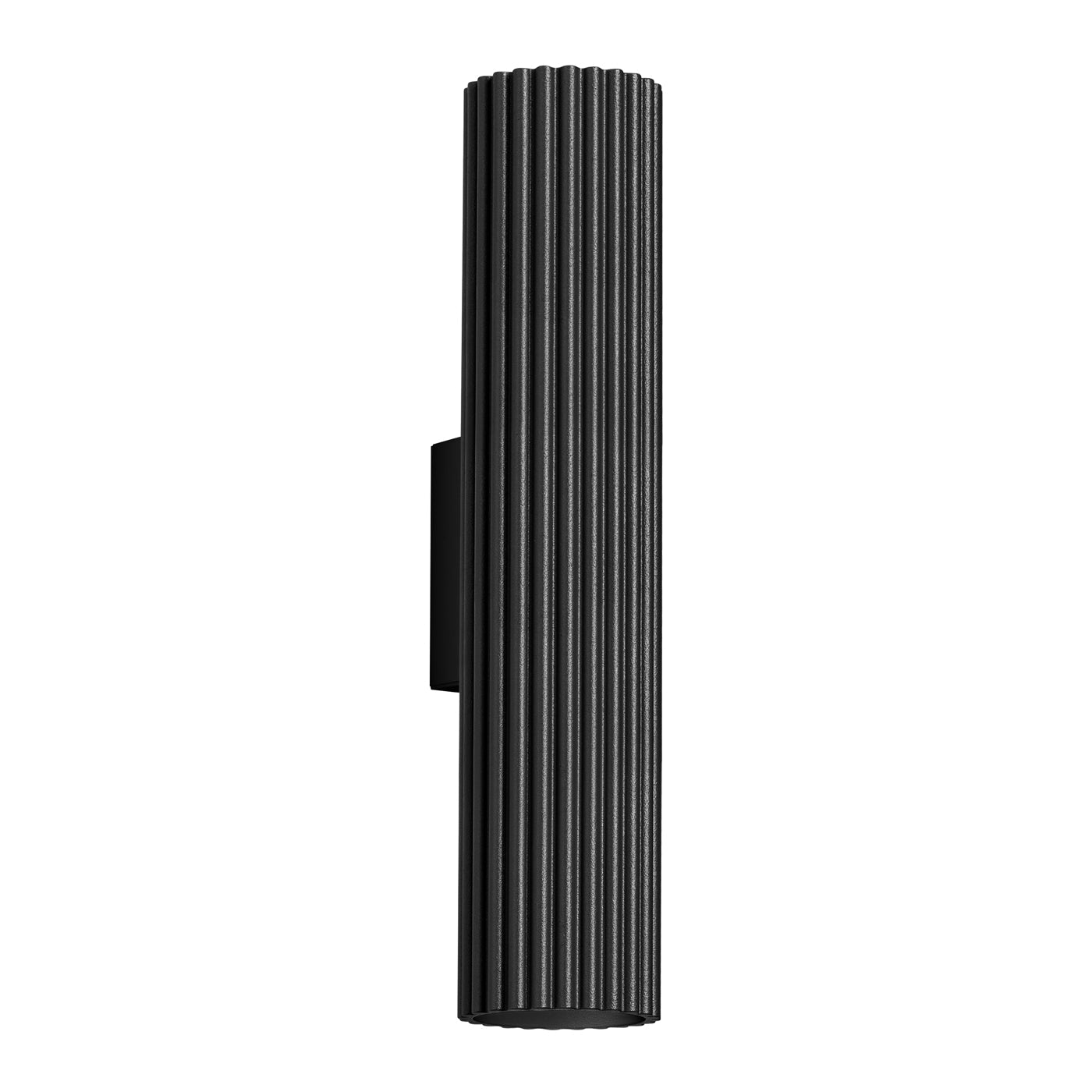 Carbon - Wandleuchte Carbon 30 aus schwarzem Aluminium