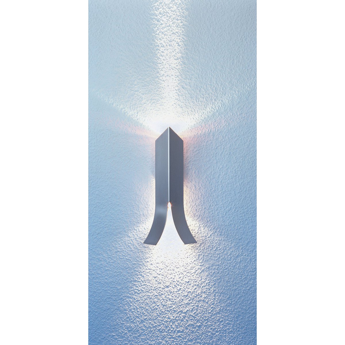Betec - Palus 2 LED-Wandleuchte in Silber