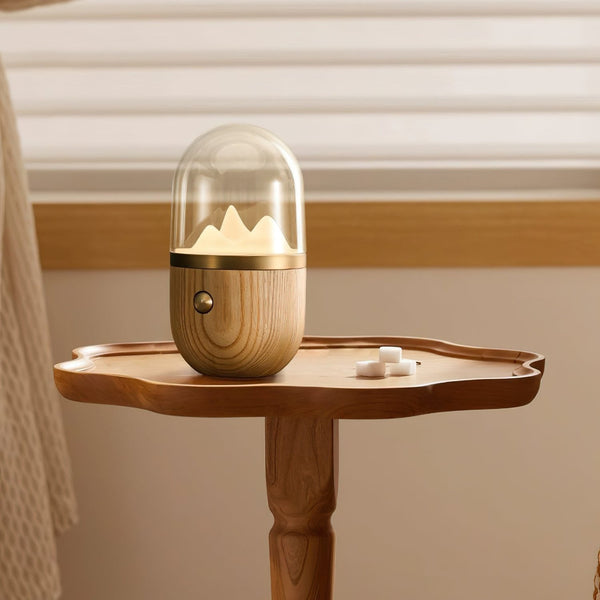 Mountain - Nachttischlampe Mountain Peak mit mattiertem