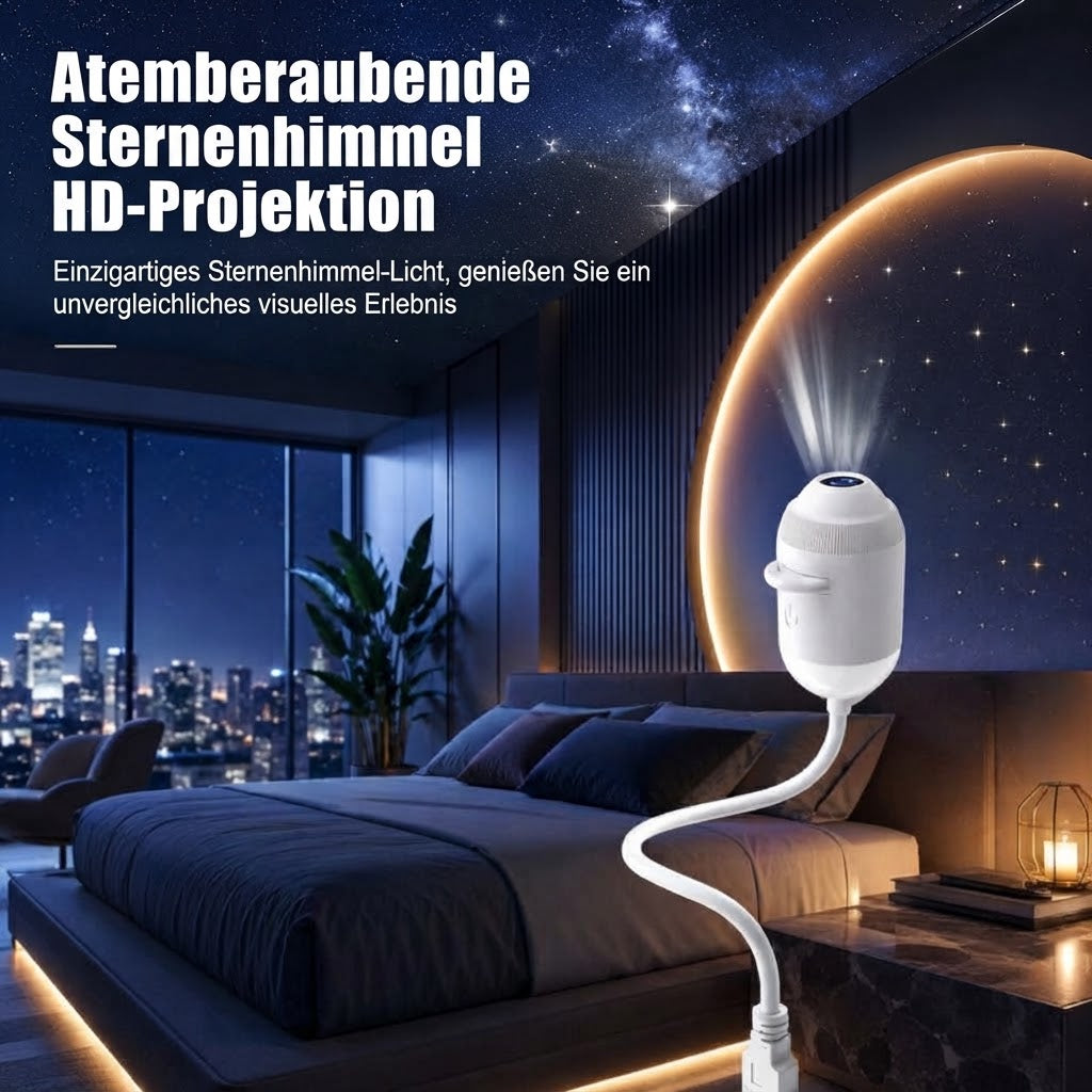 StarryLume - Sternenhimmel-Projektor mit austauschbaren Discs