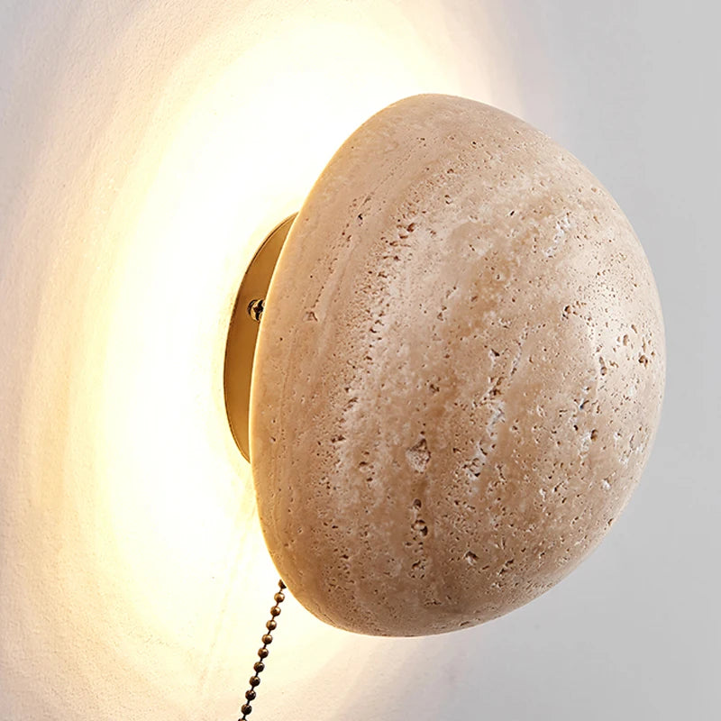 Mureto - Wabi-Sabi-Marmor-Wandleuchte