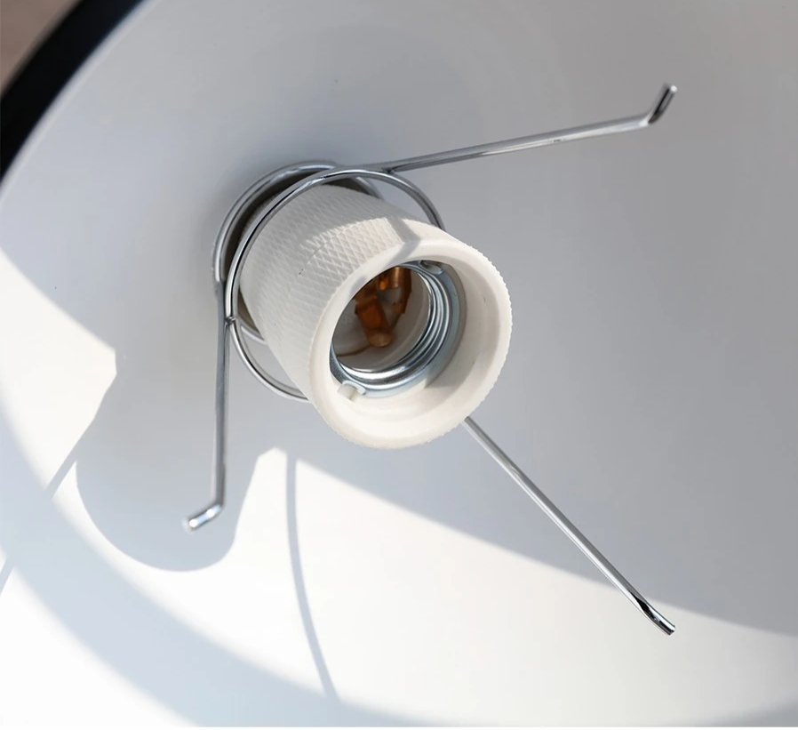 Skandinavische - Wandleuchte E27 mit integrierter LED
