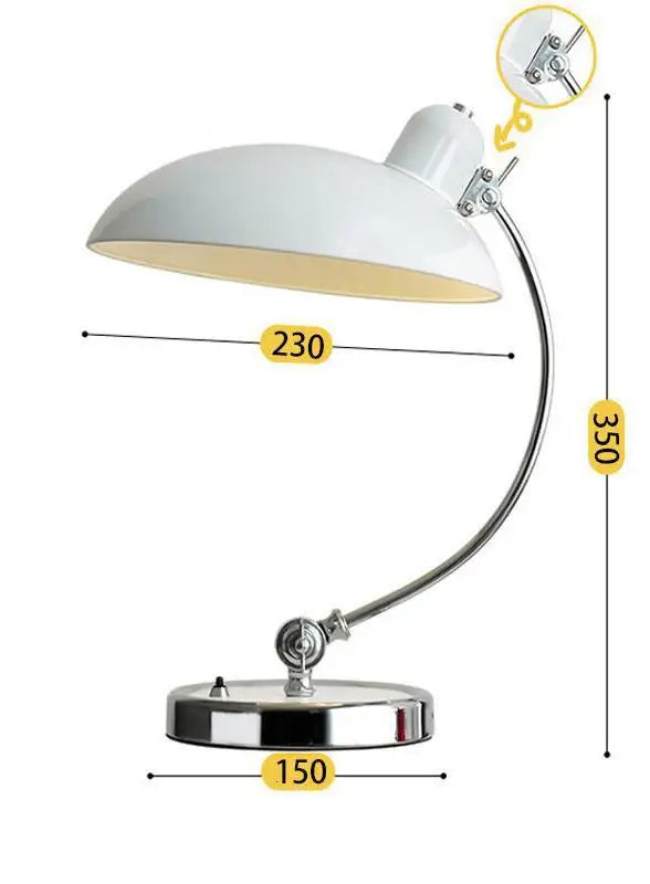 Nestor - Schreibtischlampe mit E27-LED-Leuchtmittel im