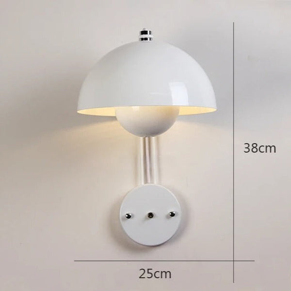 Nokturna - Moderne LED Wandleuchte Blütenform