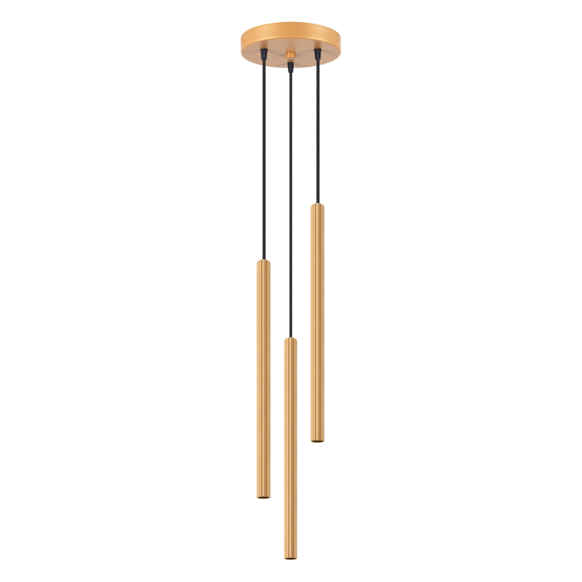 ARCHE - 3P Gold-Pendelleuchte