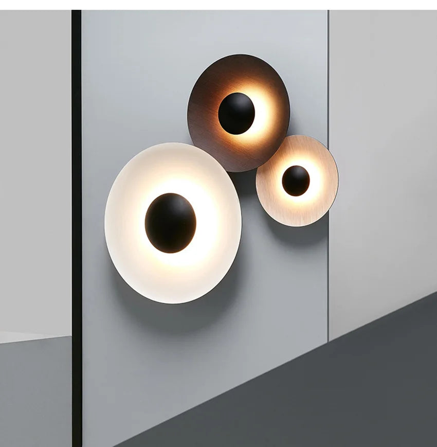 Lumera - Runde LED-Wandleuchte im skandinavischen Design