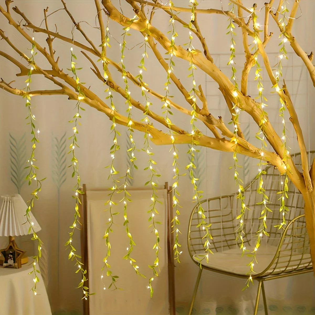 Feeria - LED-Lichterkette mit Blättern