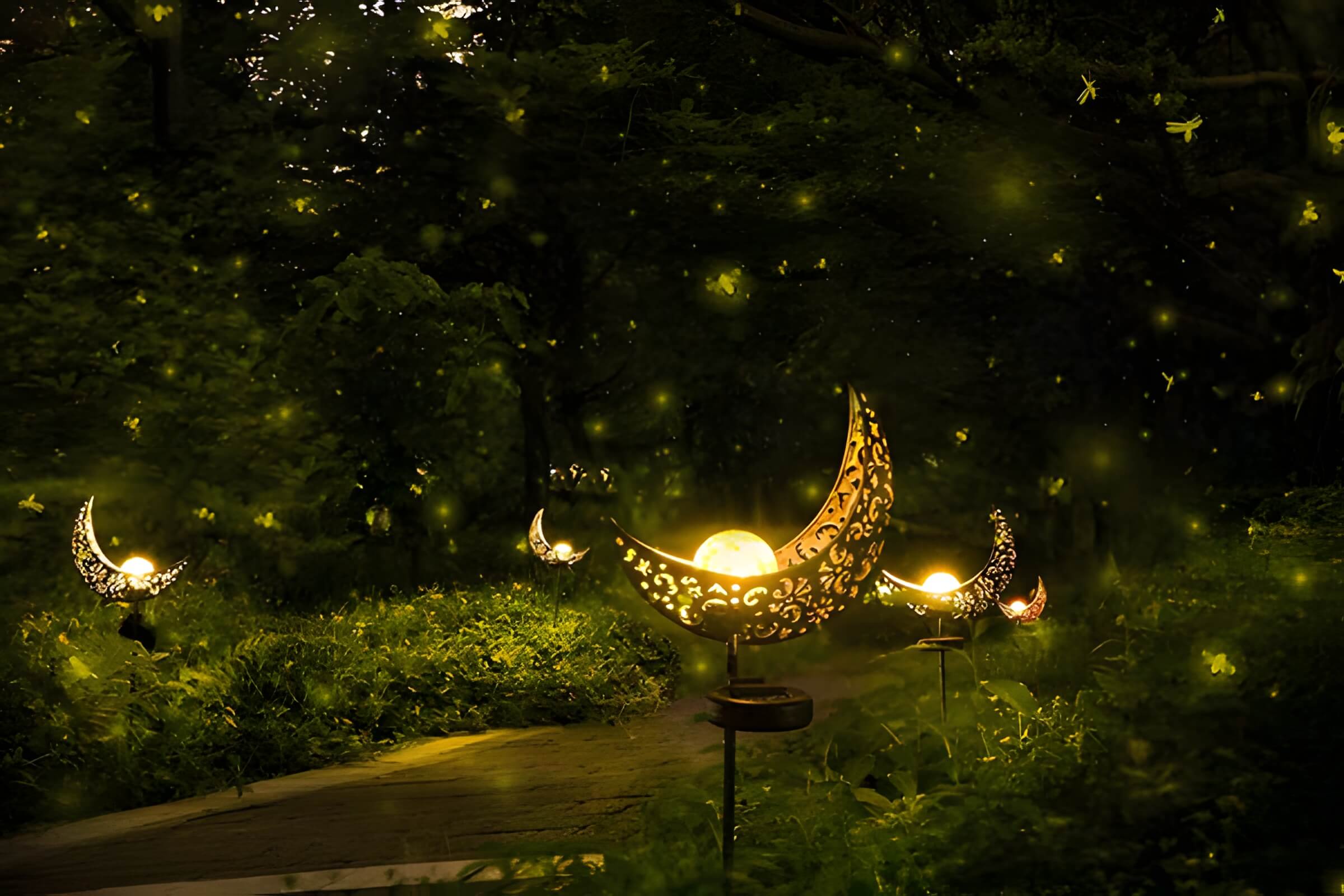 Solix - Solar Gartenleuchte Glas Kugel