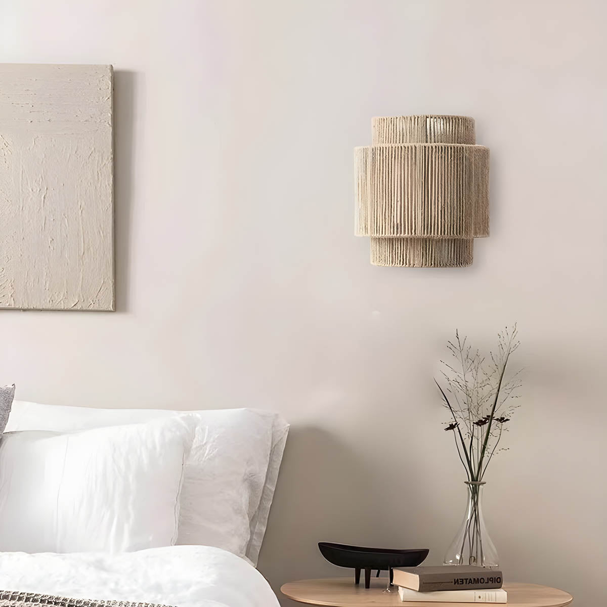 Somnia - Wandleuchte mit Seil Design E27 LED