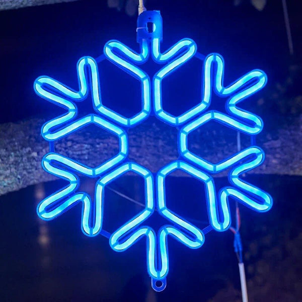 Natura - LED-Schneeflockenlicht für den Außenbereich