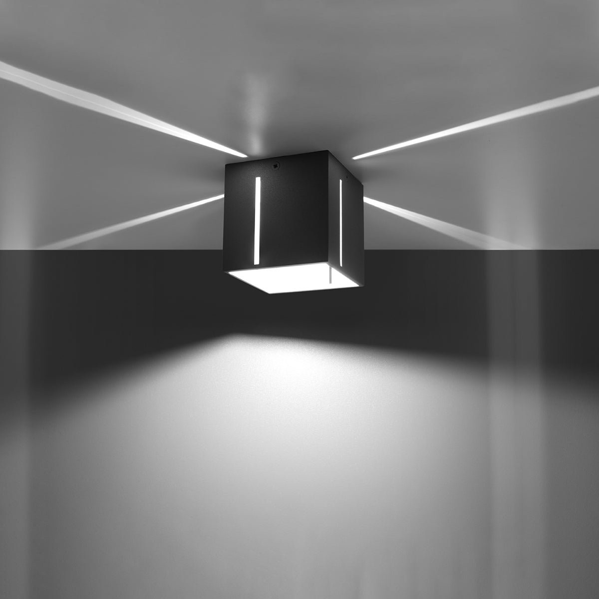 PIXAR - Deckenleuchte, grau, 1-flammig, G9