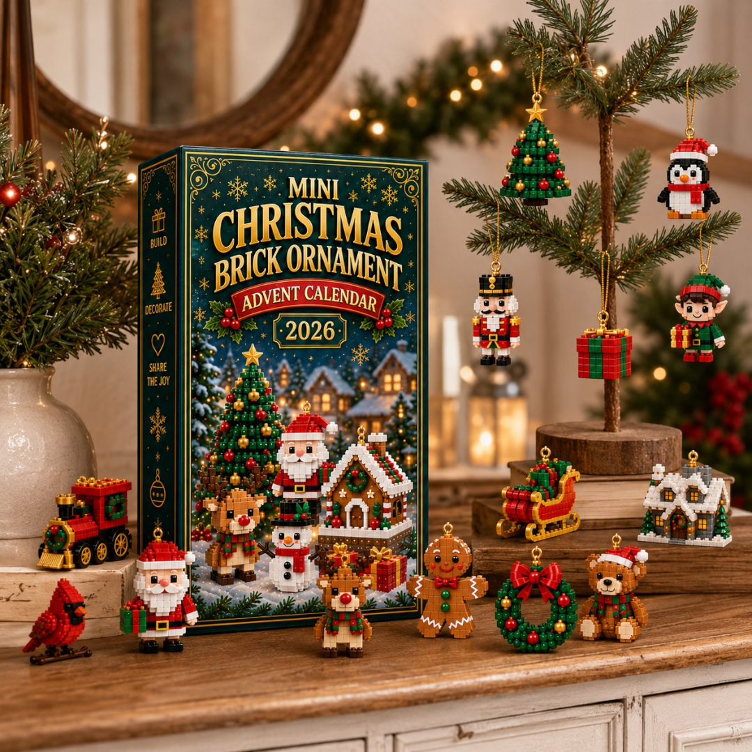 Adventara – 24-Tage-Adventskalender mit Weihnachtsdekorationen