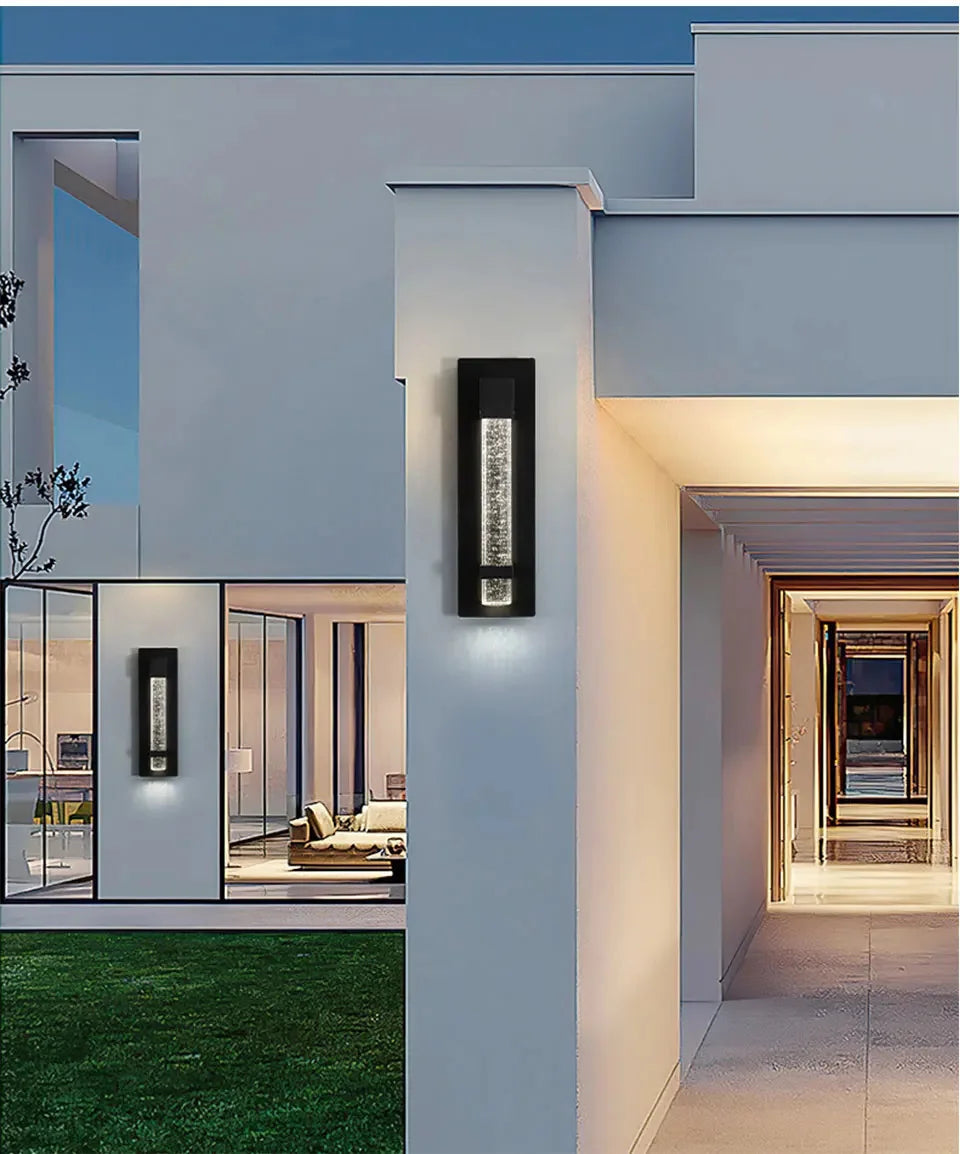 Terraza - Moderne IP65-Außenwandleuchte aus Aluminium