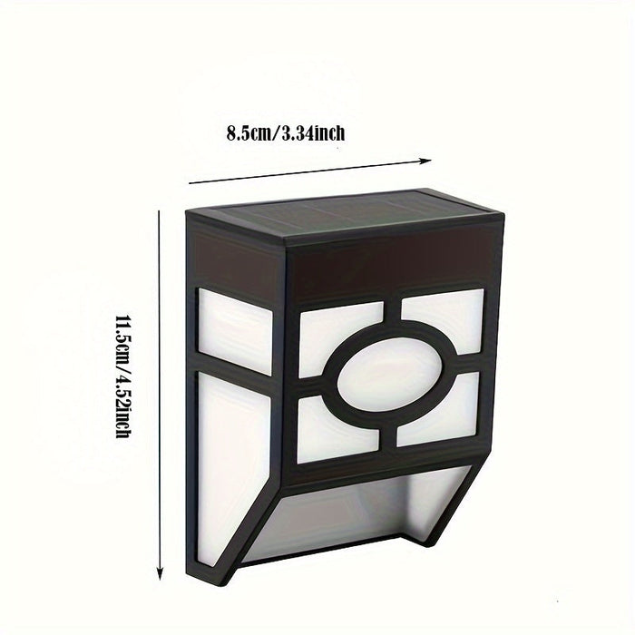 Zonne - LED-Wandleuchte