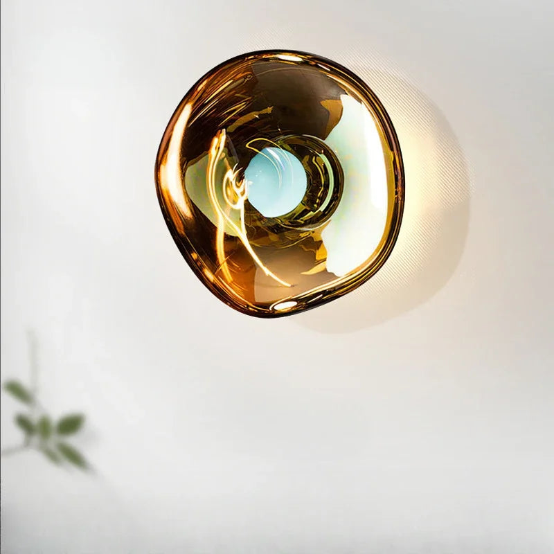 Silva - Doppelwandleuchte aus Glas