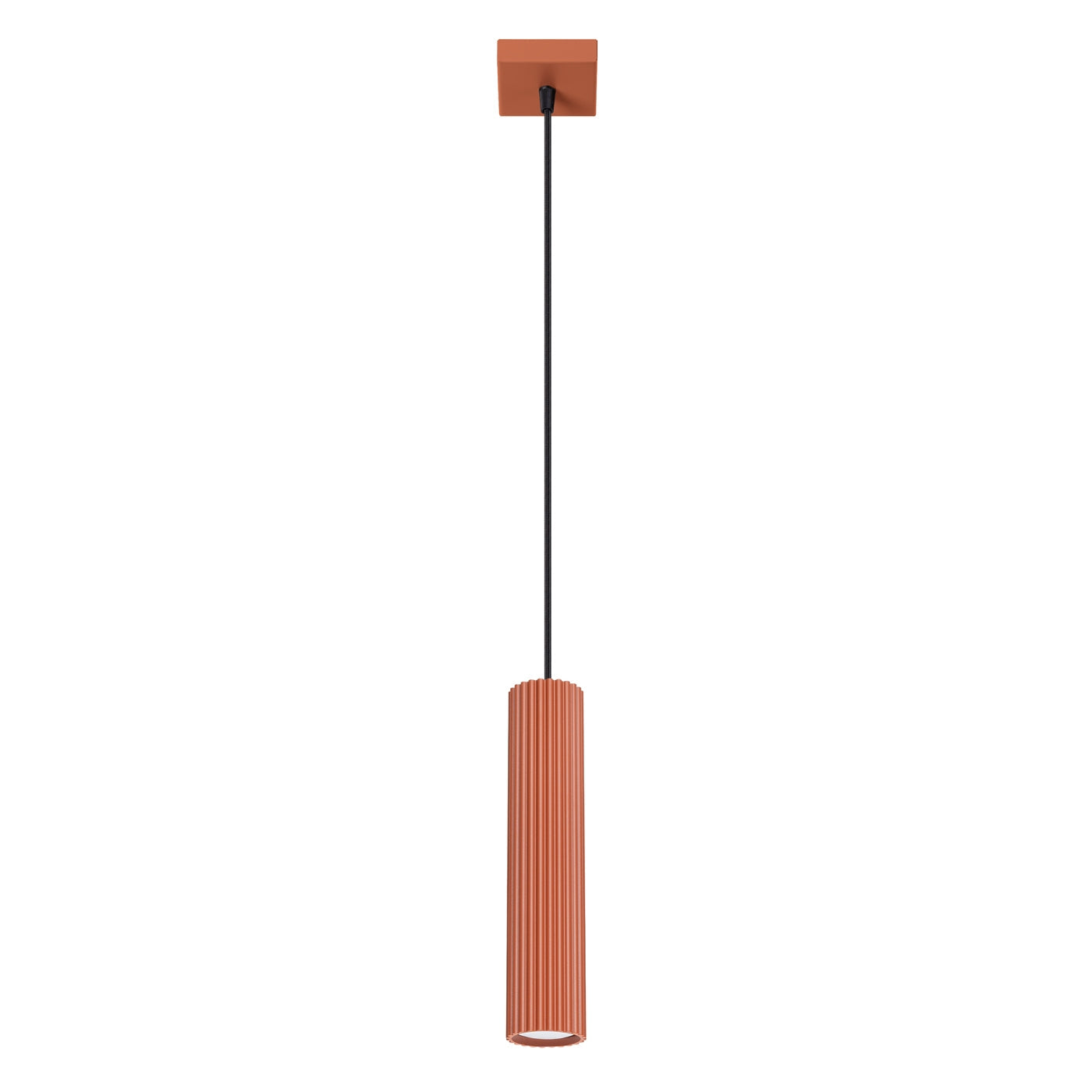 Stella - Pendelleuchte in Ockerrot (GU10) aus Aluminium