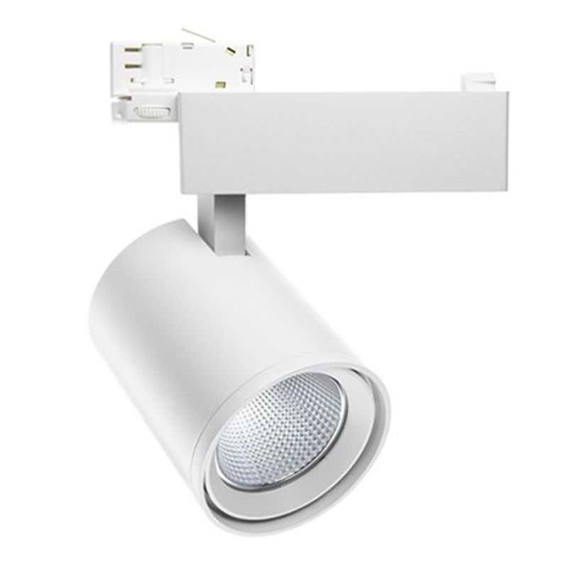 Noxion - LED-Schienenstrahler 3-Phasen Spot Stella Weiß 35W