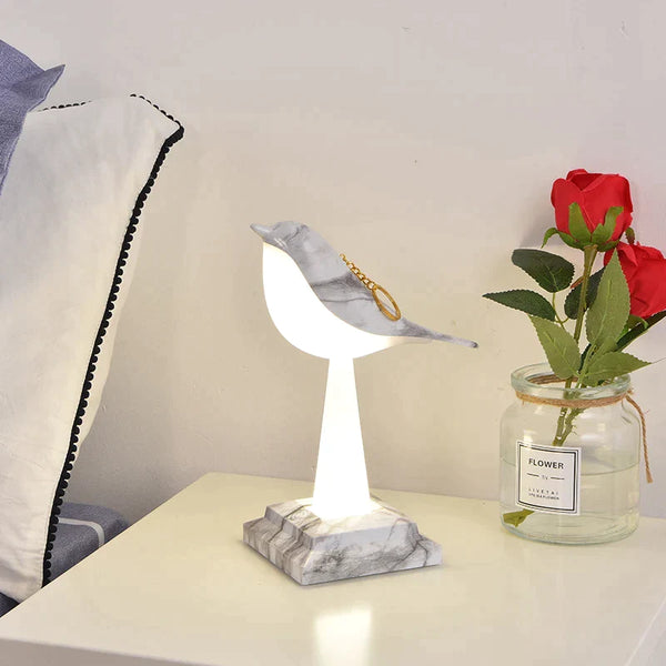 Ekster - Design Vogel-Tischleuchte