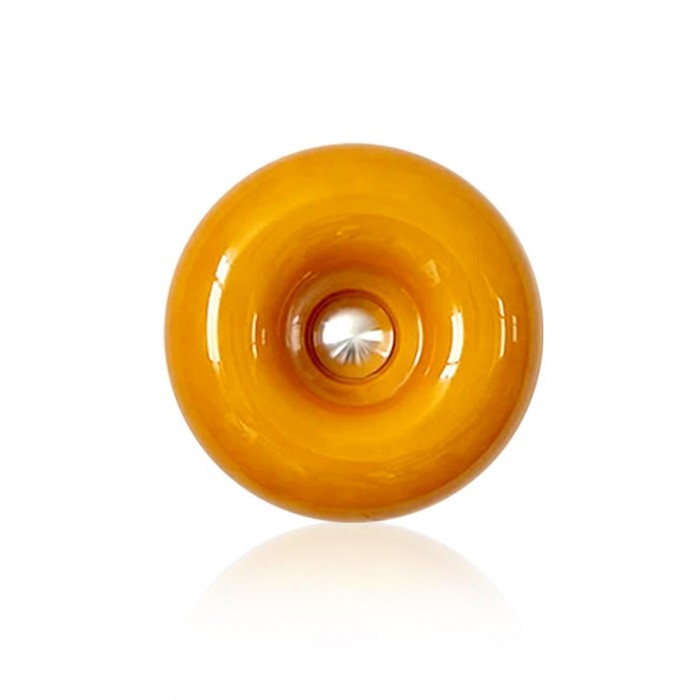 Luara - Bauhaus Donut Wand- und Tischleuchte aus Glas/Metall