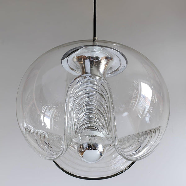 Golf“ - Pendelleuchte Golf aus Glas und Metall