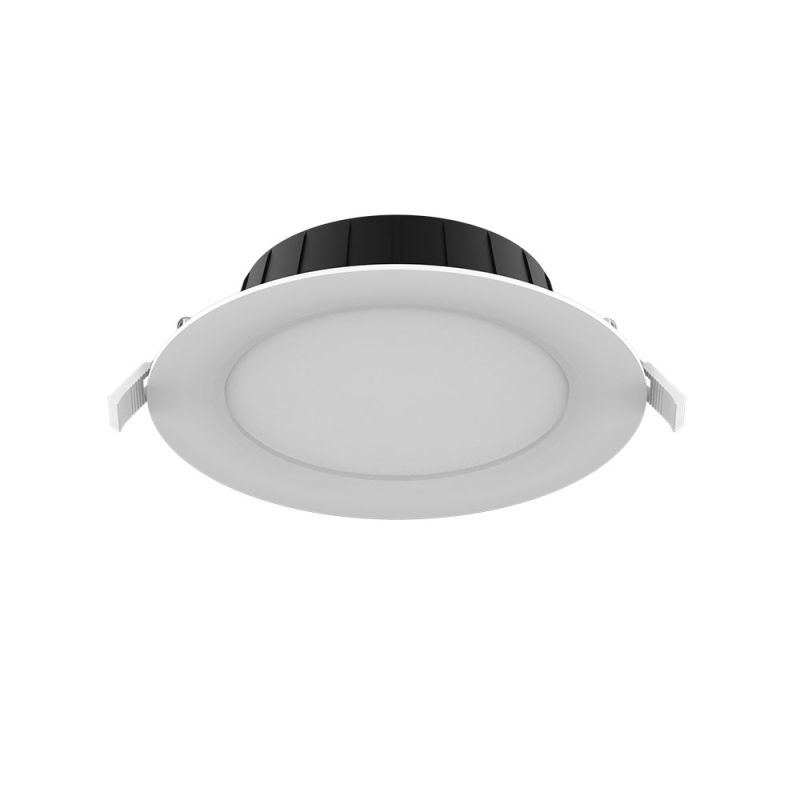 Noxion - LED Downlight Hera Flach Weiß 9W 900lm - 827-840