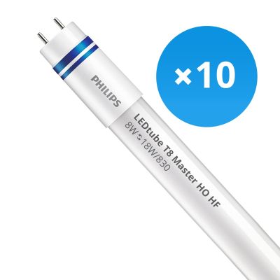 Sparpaket - 10x Philips LED-Röhre T8 MASTER (HF) High Output