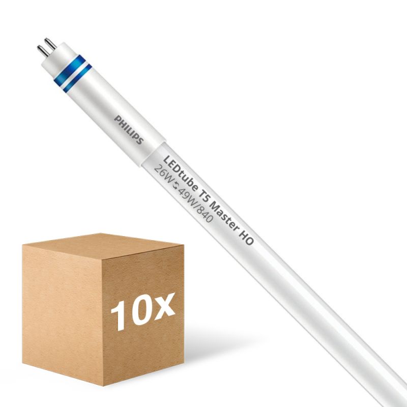 Ecobulb - Vorteilspack 10x Philips LED Röhre T5 MASTER (HF)