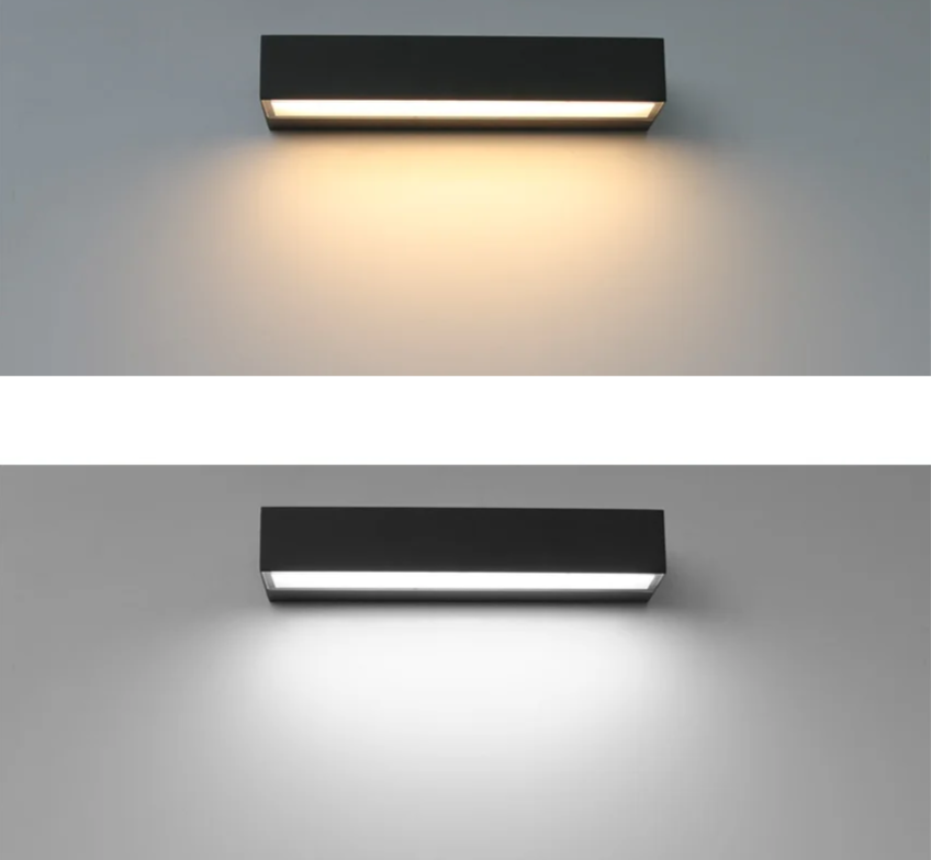 Gardia - IP65 LED-Außenwandleuchte 12/18/30 W aus Aluminium