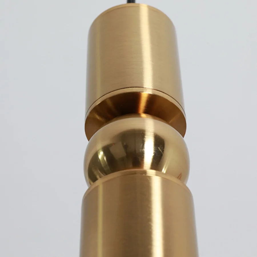 Aurela - Goldene LED-Pendelleuchte AUREA