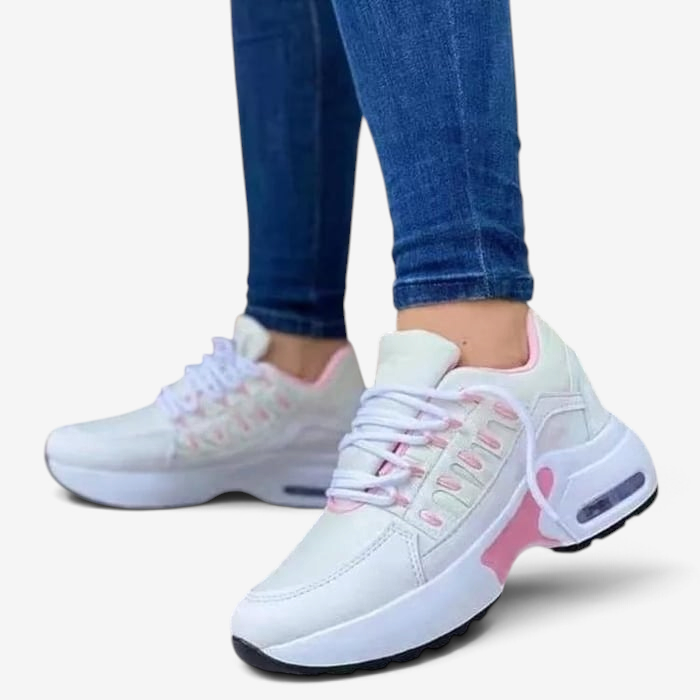 FlexTread - Schnürsneaker mit runder Spitze und flexibler Gummisohle
