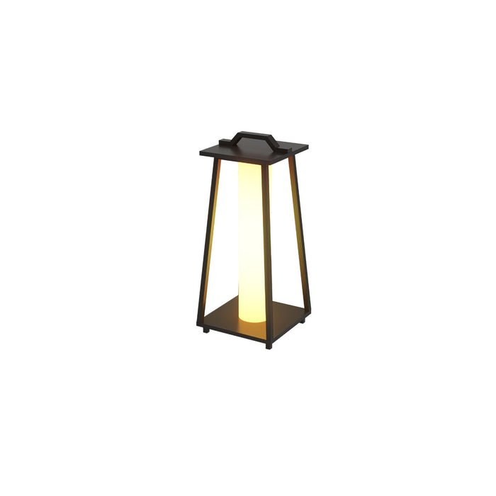 Brix - Tragbare LED Außenlampe Edelstahl