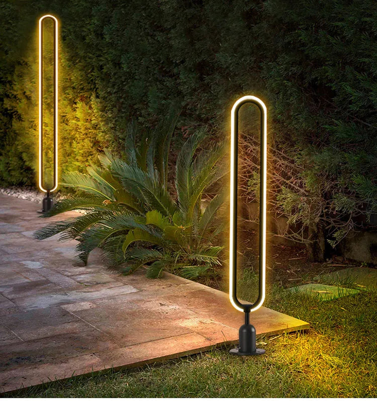 Pathlux - Runde LED-Gartenleuchte IP65 aus Edelstahl