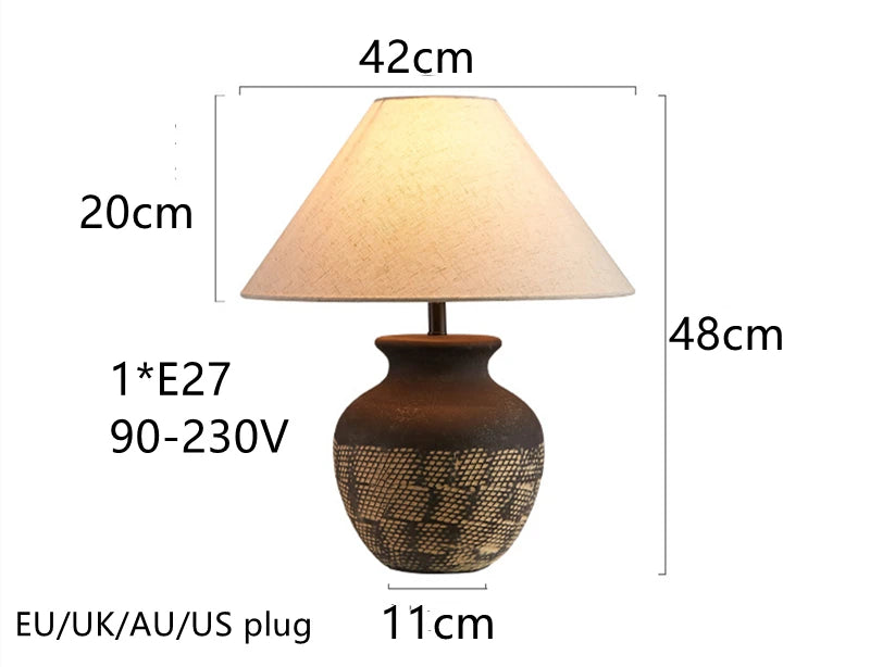 Lumiera - Handgefertigte Keramik-Tischleuchte