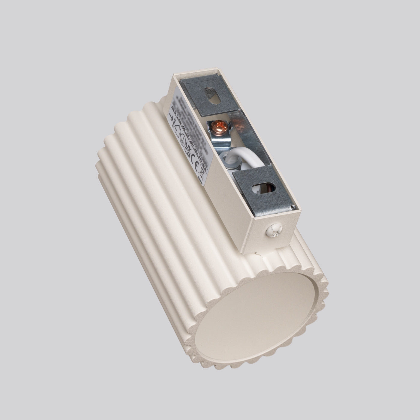 Carbon - Wandleuchte Carbon 10 Beige aus Aluminium