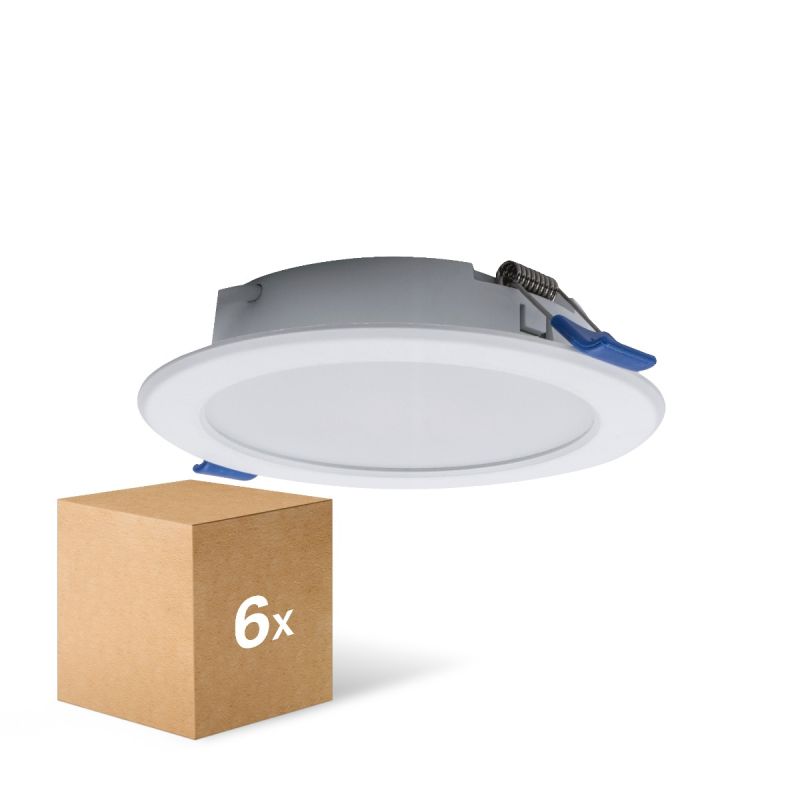 Brila - Vorteilspack 6x LED Downlight Pan 6W 480lm 840