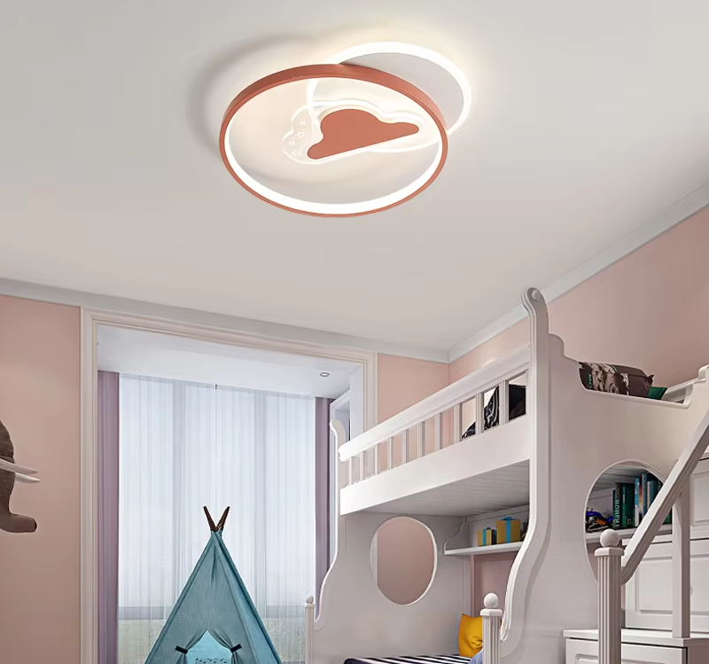 Vortex - LED-Deckenleuchte für Kinderzimmer, dimmbar mit