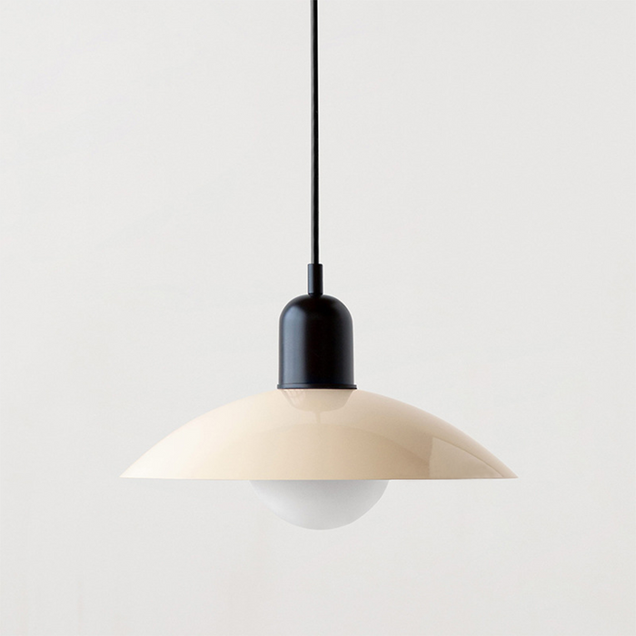 Macaron - Bauhaus Pendelleuchte, Metall & Glas