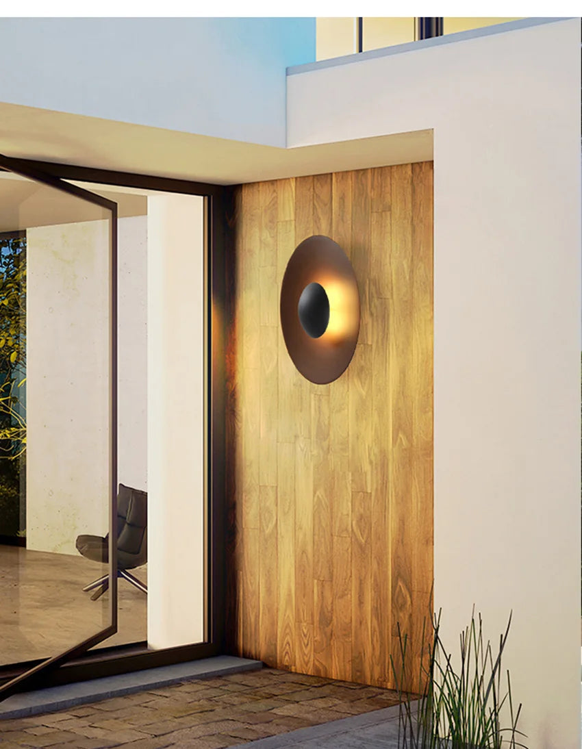 Lumera - Runde LED-Wandleuchte im skandinavischen Design