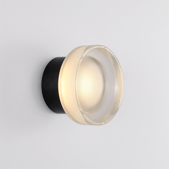 Noctua - Moderne Glas Wandleuchte LED