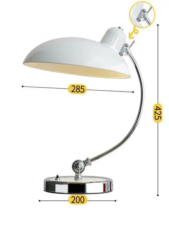 Nestor - Schreibtischlampe mit E27-LED-Leuchtmittel im