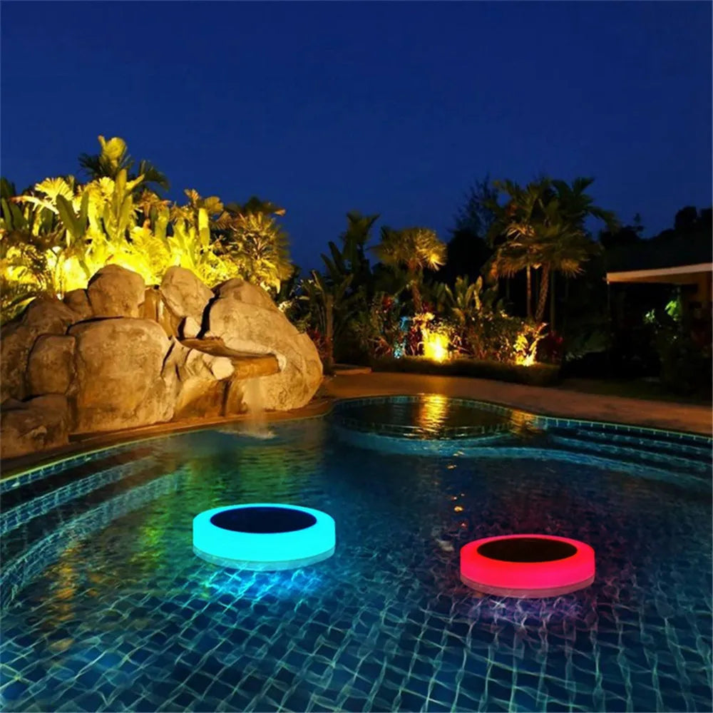 Harmona - Solarbetriebene, schwimmende RGB-Poolleuchte mit