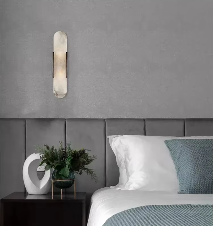 Glinto - Moderne Marmor-Wandleuchte
