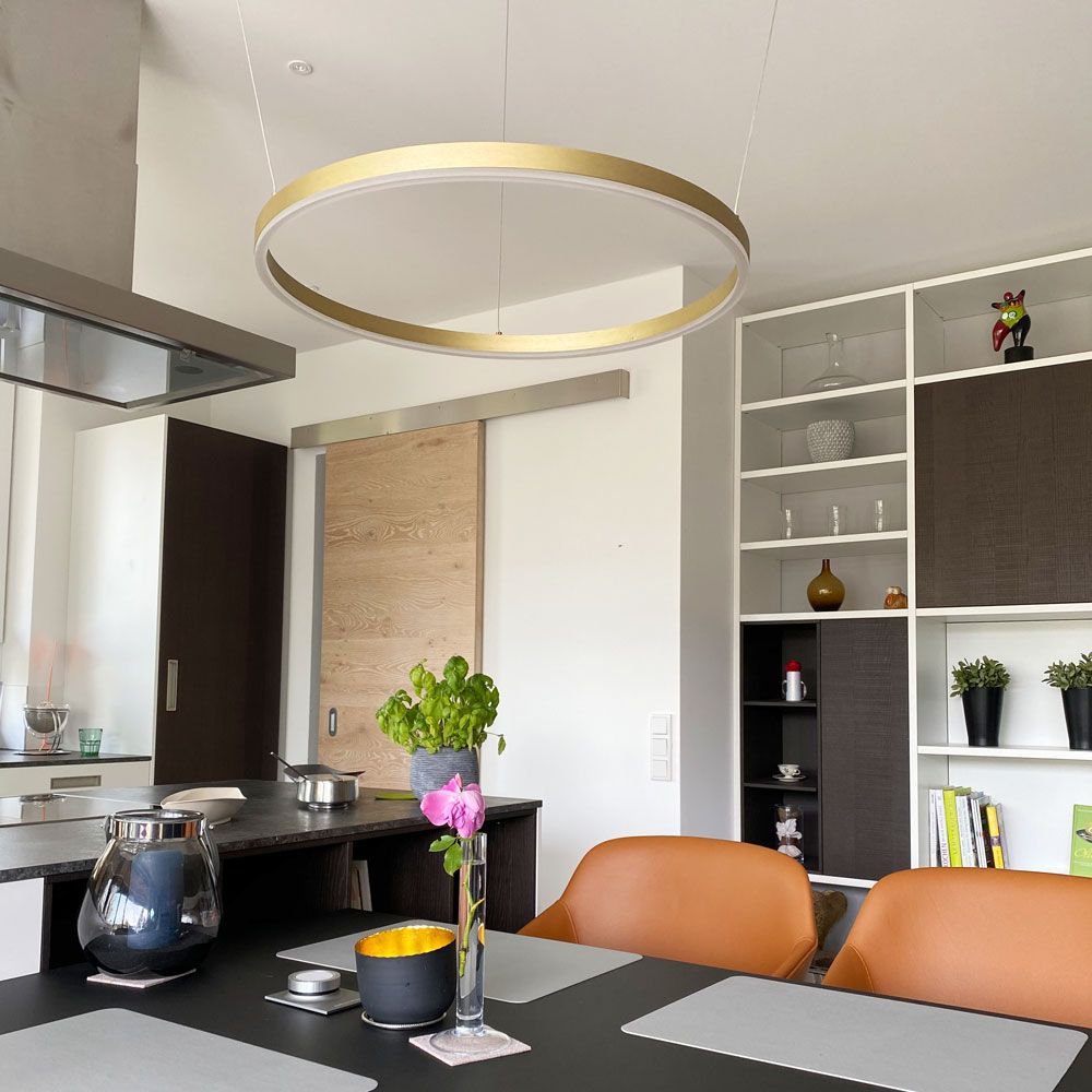Nimbus - LED-Ring-Pendelleuchte 60 cm Direktlicht